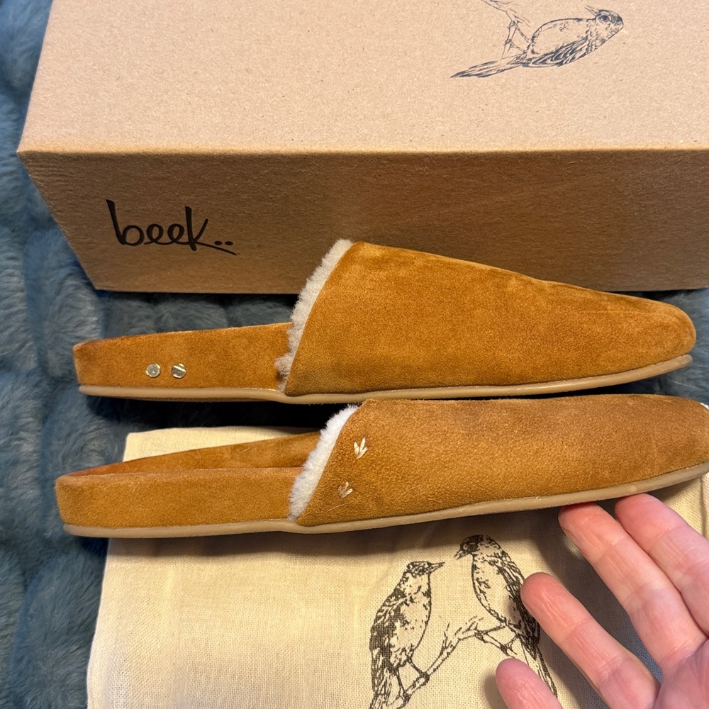 Beek Apalis Suede, shearling mules - Picture 9 of 10